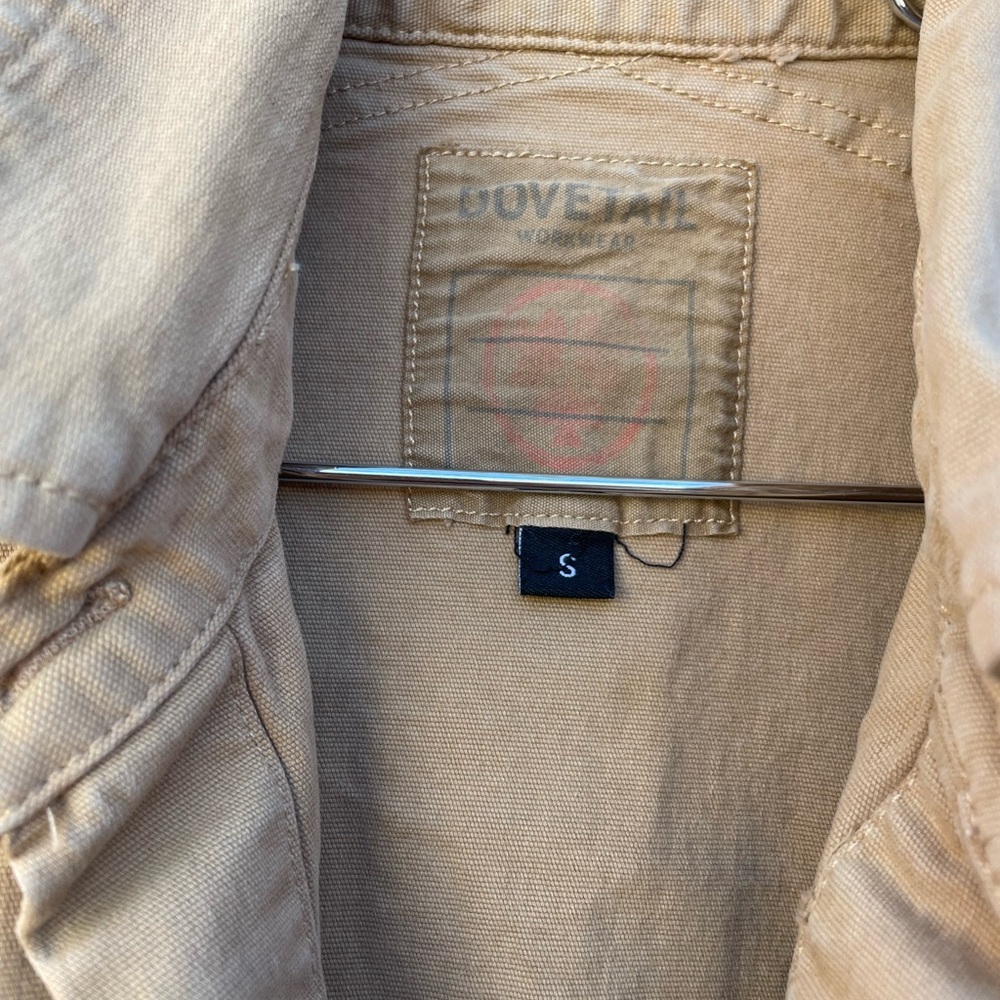 Tan Button-Up Jacket - Picture 4 of 5